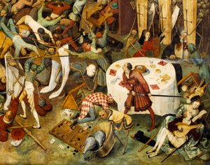 De triomf van de dood door Pieter Bruegel the Elder