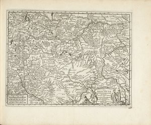 Kaart van Moscovia, 1726