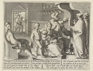 Allegorie op de gemakzucht
