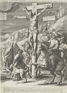 Kruisiging van Christus, rechterdeel door Pieter de Jode (I)