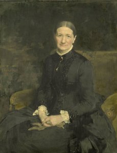 Mevrouw A.J. Zubli-Maschhaupt door Pieter de Josselin