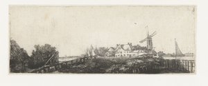De houten brug