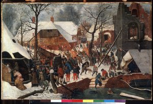De Aanbidding der Wijzen door Pieter the Younger Brueghel