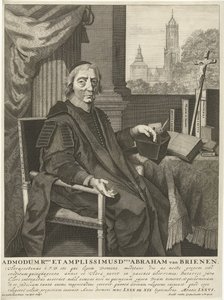 Portret van pastoor Abraham van Brienen door Pieter van Dijck