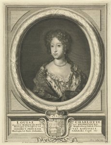 Ludvika Karalina Radzivił. Ludvika Karalina Radziwił (1688-1711) door Pieter van Gunst