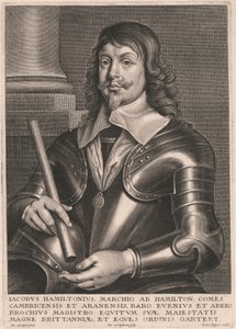Jacobus Hamiltonius, markies van Hamilton, Graaf van Cambridge en Aran door Pieter van Lisebetten