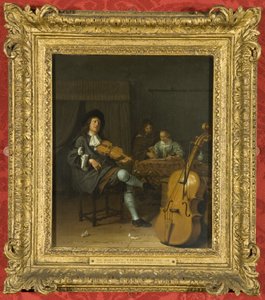 Een Muziekfeest, c.1675 door Pieter van Slingelandt