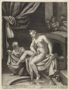David en Batseba door Pieter van den Berge