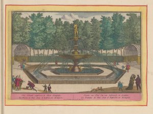 Fontein van Don Juan van Oostenrijk in de tuinen van het Koninklijk Paleis van Aranjuez door Pieter van den Berge