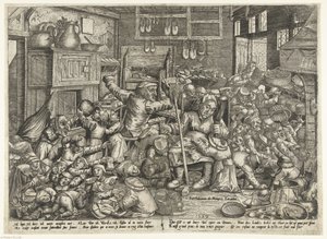 De schoenmaker en de spinster als schoolmeesters