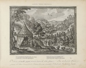 Dronkenschap van Noach door Pieter van der Borcht (I)