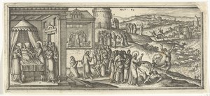 Genezingen van Christus door Pieter van der Borcht (I)