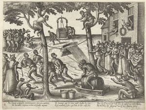 Tobbespel door Pieter van der Borcht (I)