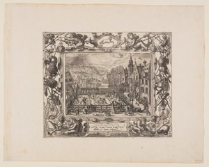 Maart, uit De Twaalf Maanden door Pieter van der Borcht