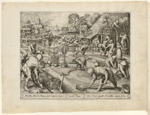 Lente, uit De vier seizoenen door Pieter van der Heyden