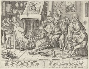 Vastenavond door Pieter van der Heyden