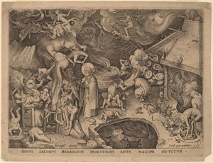 Sint Jacobus en de magiër Hermogenes