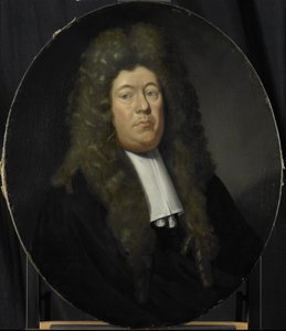 Portret van Adriaen Paets, Directeur van de Rotterdamse Kamer van de Nederlandse Oost-Indische Compagnie, gekozen in 1668