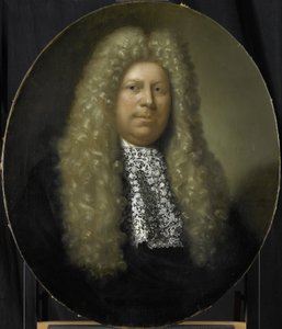 Portret van Jacob Dane, directeur van de Rotterdamse Kamer van de Nederlandse Oost-Indische Compagnie, gekozen in 1689