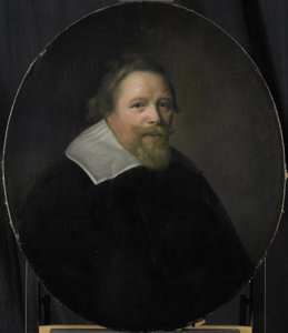 Portret van Pieter Sonmans, Directeur van de Rotterdamse Kamer van de VOC, gekozen in 1631 door Pieter van der Werff