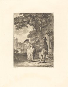 Le Devin du Village (Colette huilend)