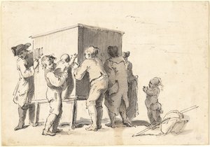 De kijkdoos door Pietro Antonio Novelli