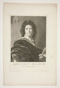 Portret van Hyacinthe Rigaud