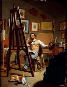Het atelier van de schilder