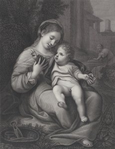De Heilige Familie, 1811 door Pietro Bonato