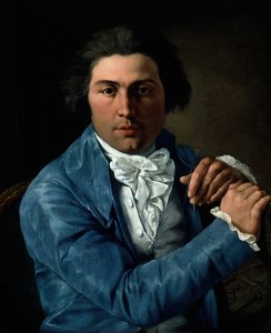 Portret van de architect Giuseppe Valadier, ca. 1795