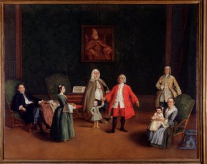 Portret van een familie