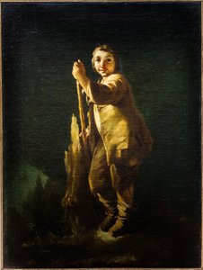 Staande herder, ca. 1740 (Olieverf op doek)