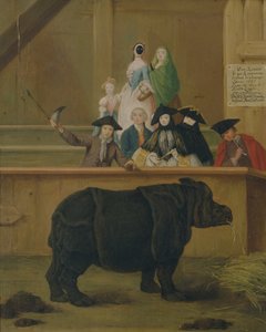 De Neushoorn, 1751 door Pietro Longhi