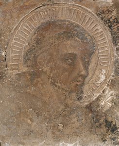 Hoofd van een franciscaan