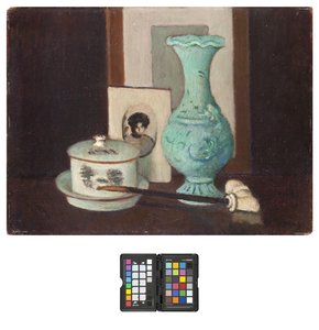 Stilleven met pijp, 1926-28