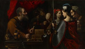Achilles onder de dochters van Lycomedes