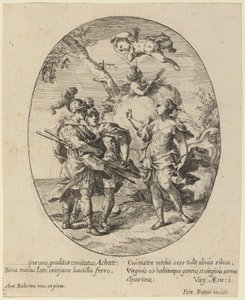 Venus verschijnt aan Achilles