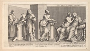 Aldobrandinische bruiloft (linkerdeel)