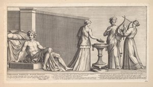 Aldobrandinische bruiloft (rechterdeel)