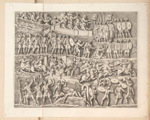 Reliëfs op de Boog van Septimius Severus te Rome