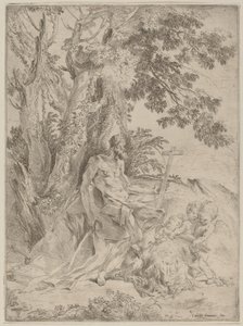 Sint Hiëronymus door Pietro Testa