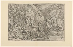 Triomf van de schilderkunst op de Parnassus