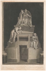 Graftombe van paus Clemens XIV door Pietro Vitali