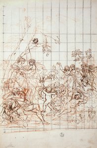 Studie voor de Gouden Eeuw fresco door Pietro da Cortona