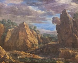 De alunmijnen in Tolfa, c.1630