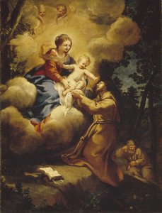 De visioen van Sint Franciscus, 1640s