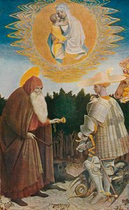 De Maagd en het Kind met Heiligen, 1435, 1909 door Antonio Pisanello