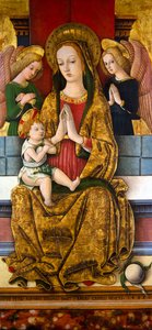De Madonna en Kind op de troon, ca. 1488