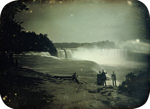 De Niagara Watervallen, 1853 door Platt D. Babbitt