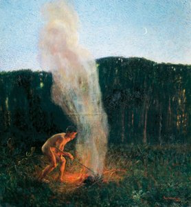Rookkolom door Plinio Nomellini
